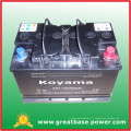 657-12V66AH batterie sèche pour l&#39;Afrique du Sud